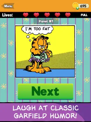 Captura de Pantalla 3 Garfield Trivia Free Game iphone