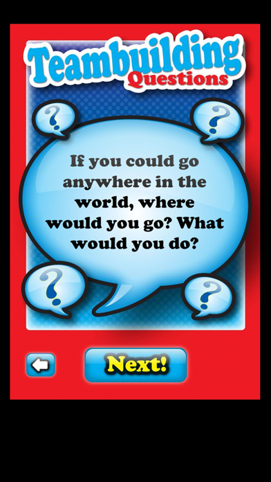 Screenshot #2 pour Teambuilding Questions
