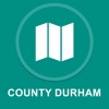 County Durham, UK : Offline GPS Navigation