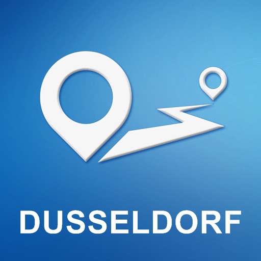 Dusseldorf, Germany Offline GPS Navigation & Maps icon
