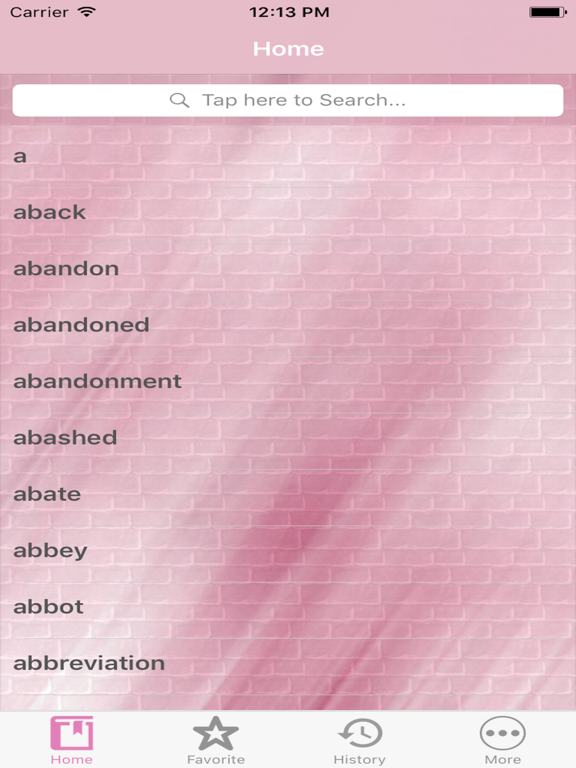 Screenshot #5 pour English to Bangali Offline Dictionary
