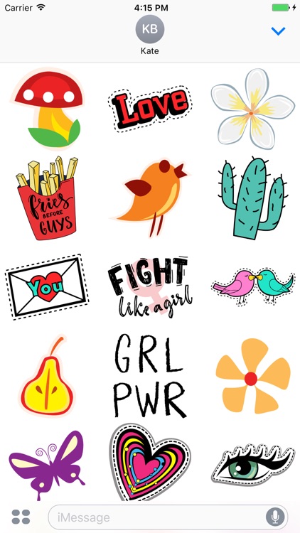 Girl Power Sticker Set