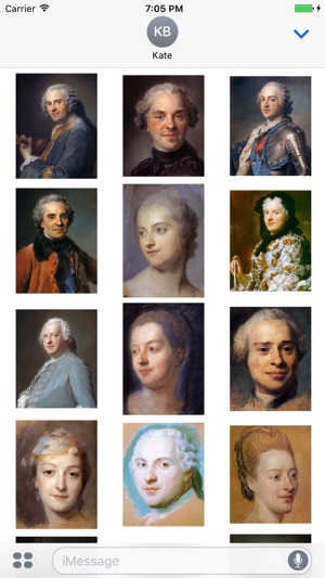 Maurice Quentin De La Tour Artworks Stickers(圖1)-速報App
