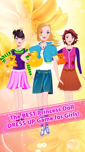Princess Fantacy Doll Makeover Dress Up 