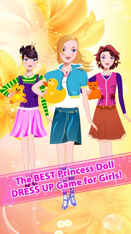 Princess Fantasy Doll Makeover Dress Up Girl Games
