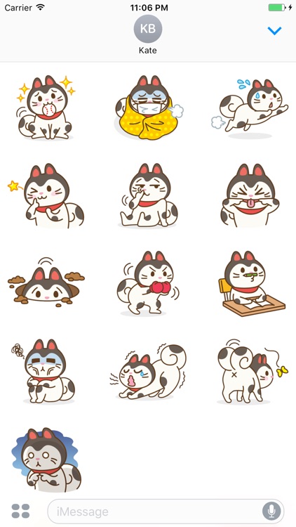 Nemo The Funny Naughty Cat Sticker