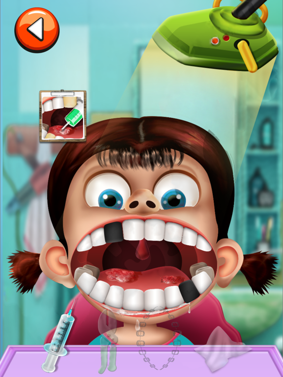 Kids Dentist : kids games & dentist games iPad screenshot 2 - Games app