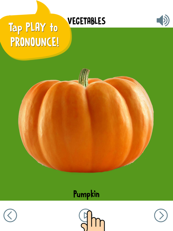 Screenshot #5 pour First Words for Baby: Foods