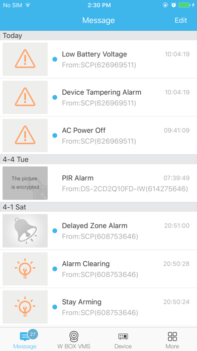 Screenshot #3 pour W Box VMS GV