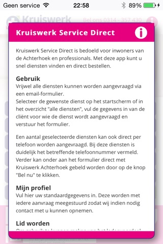 Kruiswerk Service Direct screenshot 4
