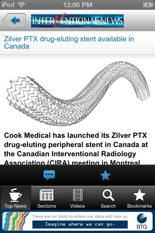 Interventional News screenshot 3