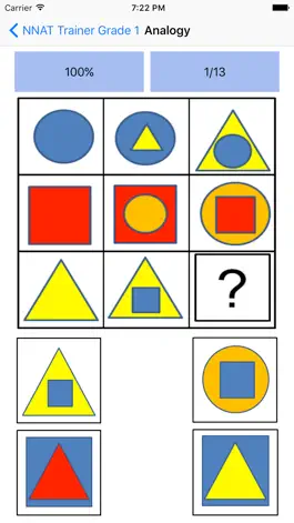 Game screenshot NNAT2 for Grade 1 apk