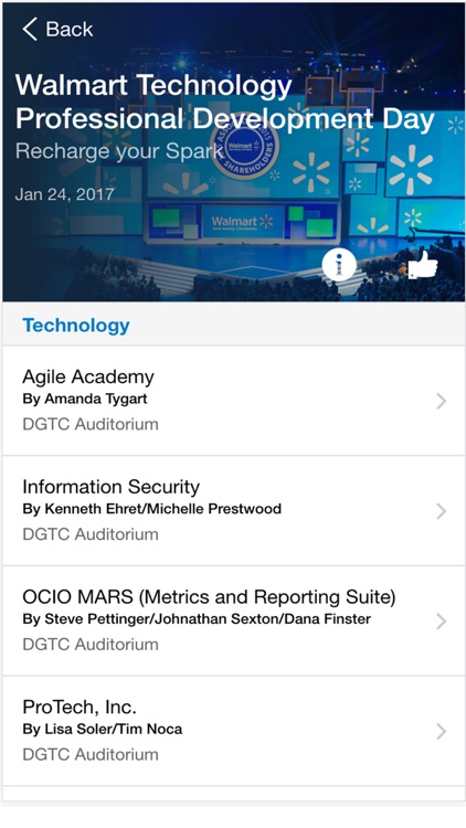 Walmart Tech Events