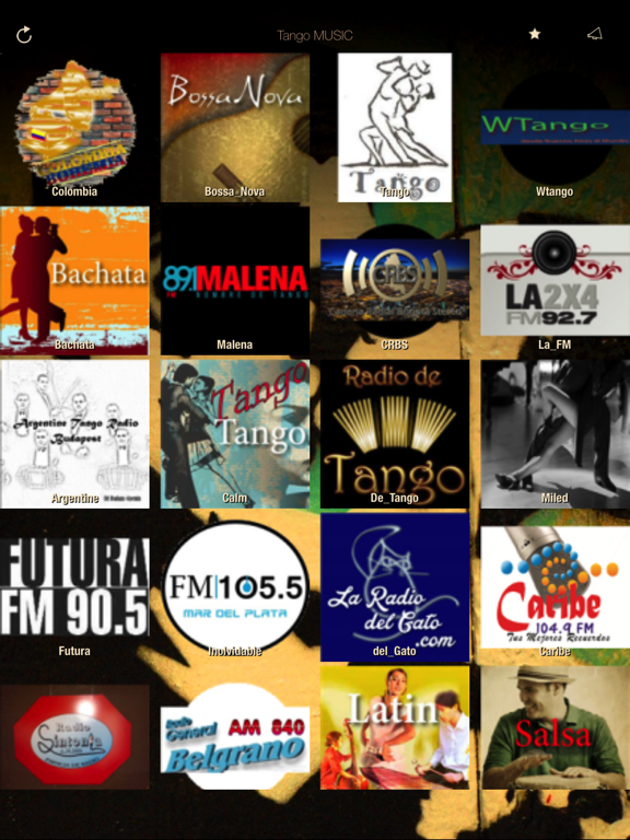 Screenshot #4 pour Tango Music Radio ONLINE FULL