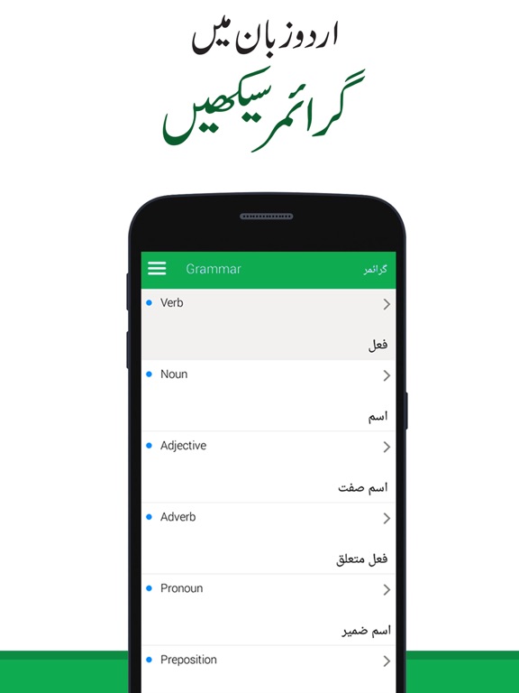 Screenshot #6 pour Learn English Grammar in Urdu