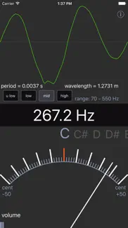 sound analysis oscilloscope iphone screenshot 4