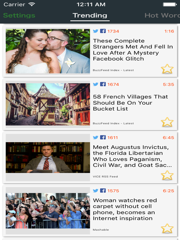 Screenshot #4 pour Read world breaking hot news - Get Trend News
