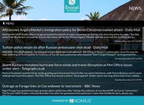 Enotel Hotels & Resorts screenshot 3