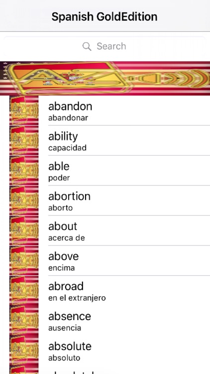 Spanish Dictionary GoldEdition