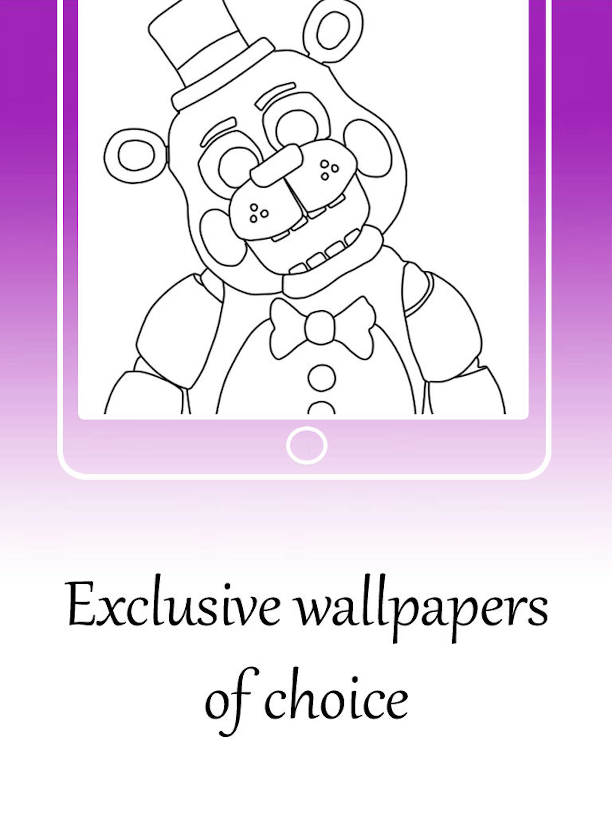 Coloring Pages Five Nights At Freddy's Edition