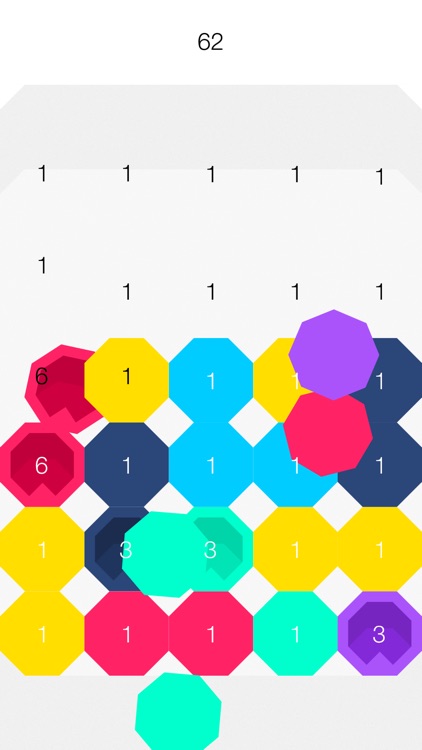 Matchagon - a minimalistic Drop Block Puzzle screenshot-3