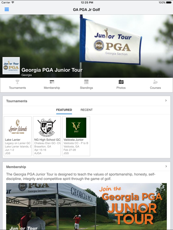 Screenshot #5 pour Georgia PGA Junior Tour