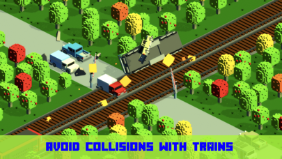 Train mania: Railroad crossing Screenshot