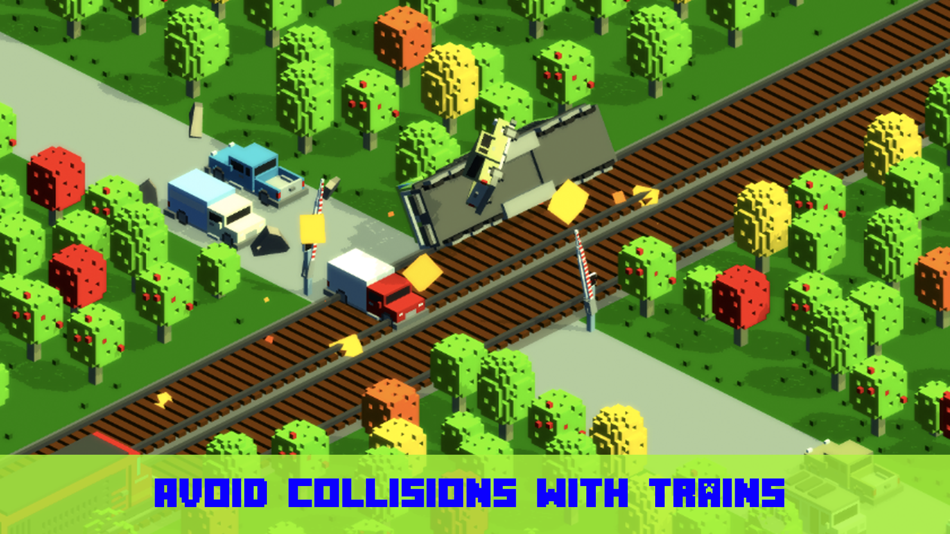 Train mania: Railroad crossing - 1.0 - (iOS)