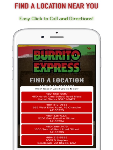 Burrito Express screenshot 2