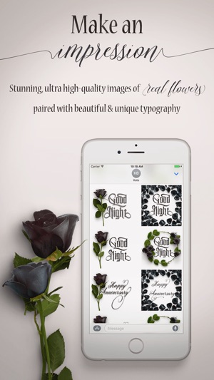 Flower Greetings Black Roses(圖2)-速報App