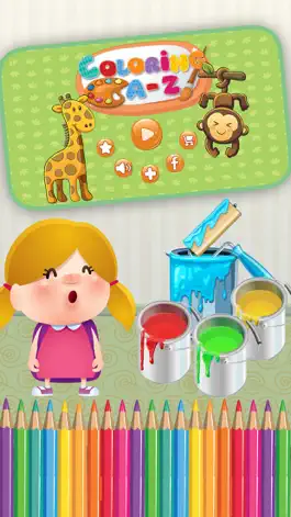 Game screenshot ABC Животные Книжка-раскраска Игры Для детские mod apk