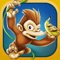 Are you ready for a crazy monkey runner adventure game