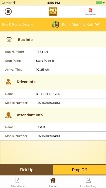 Rashid School Bus by Dubai Technologies