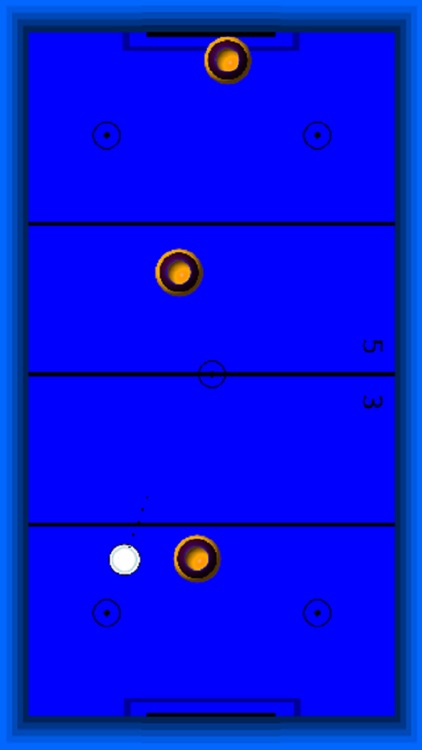 Miniature Air Hockey