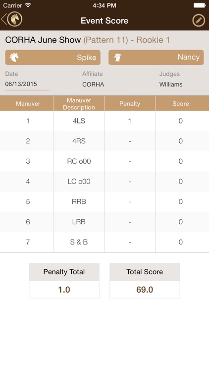 Reining-MyScores screenshot-3