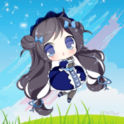 公主著色圖紙書小子