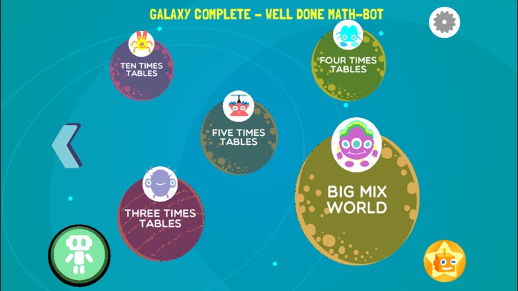 Robo Math Number Line Galaxy screenshot-3