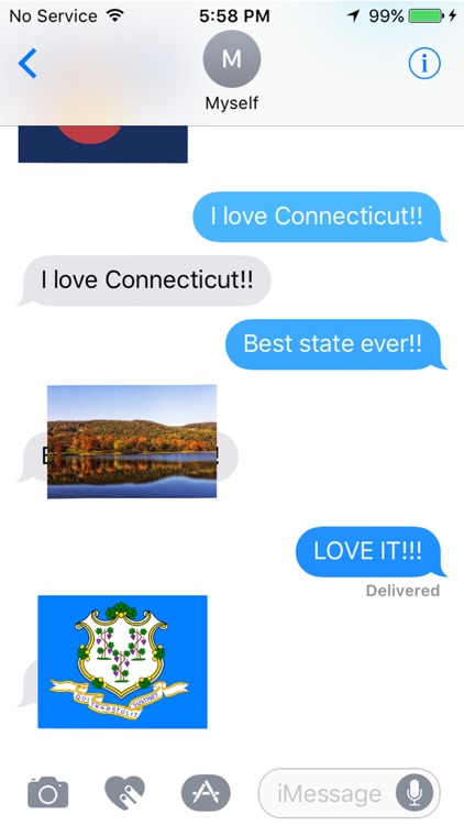 Connecticut Stickers for iMessage