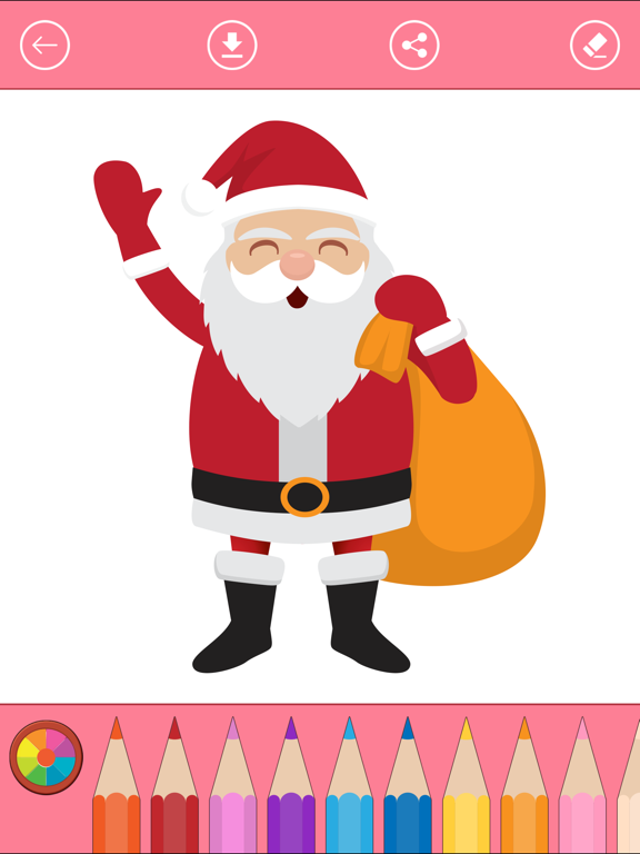 Screenshot #4 pour Livre à colorier de Noël pour les enfants