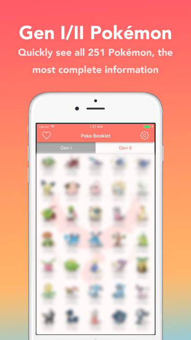 Screenshot #1 pour Poke Booklet - IV, Moves, Gym Guide for Pokemon GO