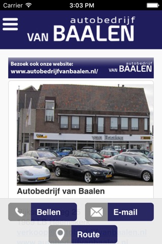 van Baalen OccasionApp screenshot 2