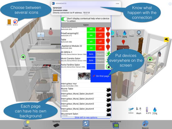 Vera MiOS Remote app screenshot 3