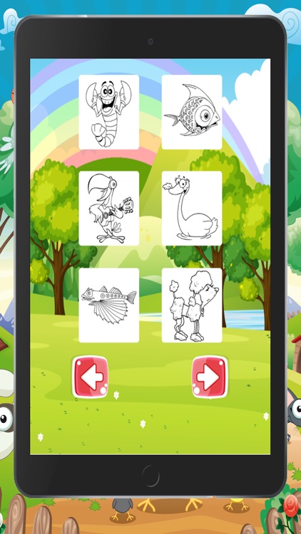 World Pets Coloring Book for Preschool Game