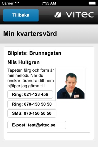 Vitec Kundservice Mobil screenshot 3