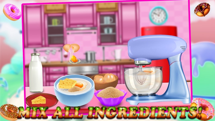 Rainbow Donuts Makers – Baking Chef