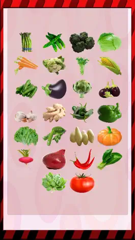 Game screenshot Easy Learning of Vegetables Names for Toddlers apk