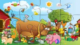 Game screenshot Colorful Cartoon Easy Puzzles for kid apk