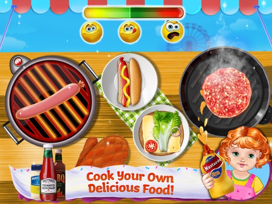 Baby Food Fair Chef iPad app afbeelding 5