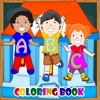 Icon ABCD Alphabet ColoringBook For Kids