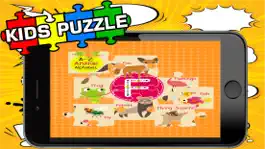 Game screenshot ABC ZOO Alphabet Jigsaw Puzzle Kids Games Learning apk